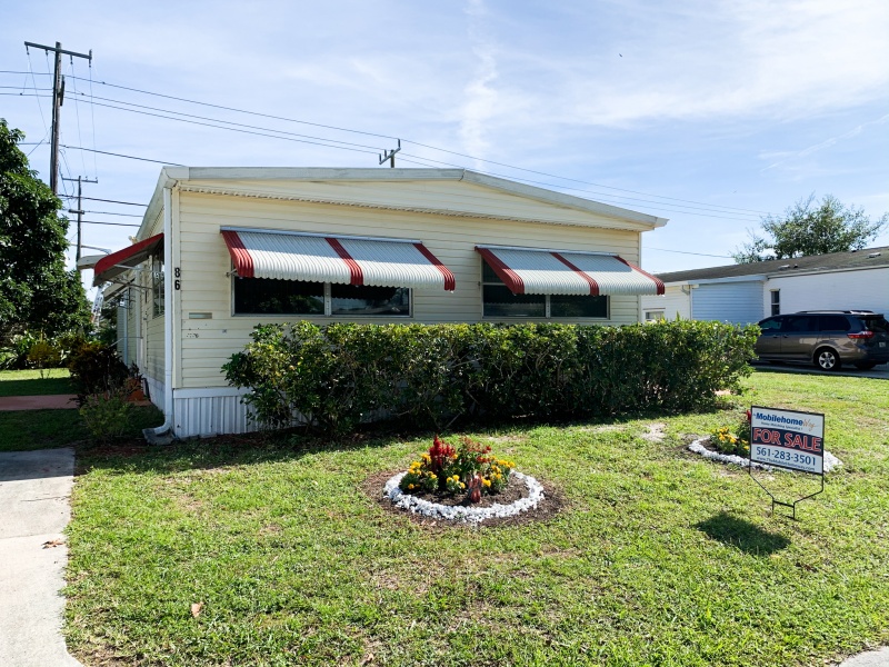 86 Lisa Ln, Lake Worth, Florida 33463, 2 Bedrooms Bedrooms, ,2 BathroomsBathrooms,Mobile Homes,SOLD,Lago Palma,Lisa,1285