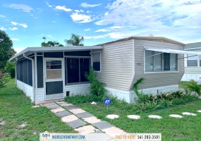 268 Spring Circle, Palm Beach Gardens, Florida 33410, 3 Bedrooms Bedrooms, ,1 BathroomBathrooms,Mobile Homes,SOLD,Spring Circle,1312