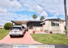 7436 43rd Drive North #585, Riviera Beach, Florida 33464, 2 Bedrooms Bedrooms, ,2 BathroomsBathrooms,Mobile Homes,SOLD,43rd Drive North #585,1313